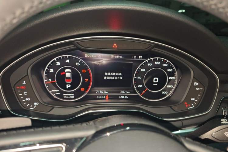 Used Audi A4L 2018 30th Anniversary Edition 40 TFSI Fashion Model Instrument Cluster