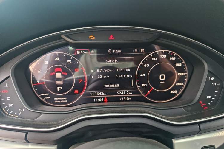 Used Audi A4L 2018 30th Anniversary Edition 40 TFSI Fashion Model Instrument Cluster