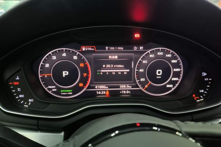 Used Audi A4L 2018 30th Anniversary Edition 40 TFSI Fashion Model Instrument Cluster