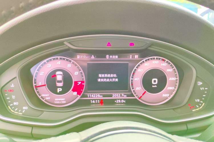 Used Audi A4L 2018 30th Anniversary Edition 45 TFSI quattro Sport model Instrument Cluster