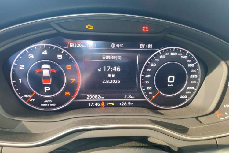 Used Audi A4L 2018 30th Anniversary Edition 40 TFSI Fashion Model Instrument Cluster