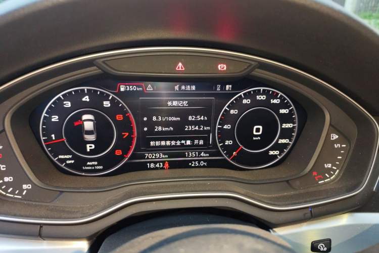 Used Audi A4L 2018 30th Anniversary Edition 40 TFSI Fashion Model Instrument Cluster