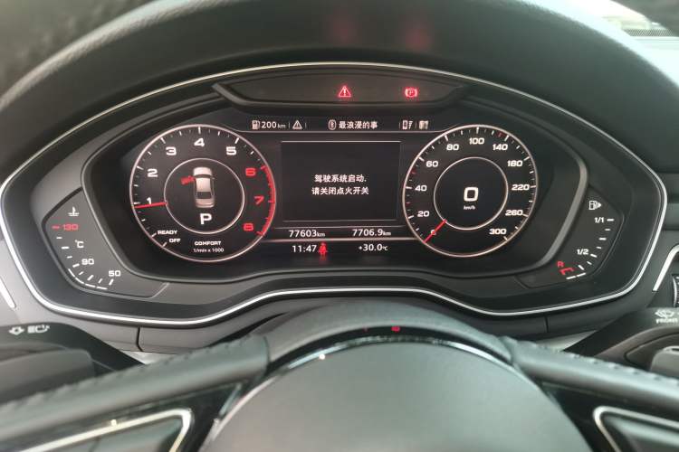 Used Audi A4L 2018 30th Anniversary Edition 40 TFSI Fashion Model Instrument Cluster