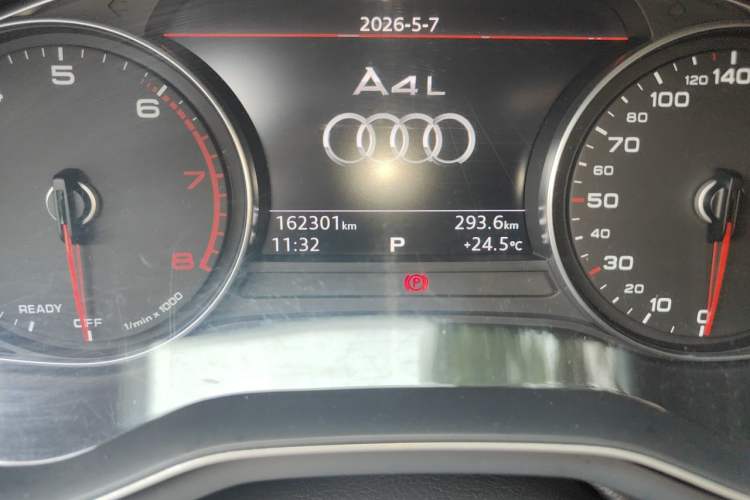 Used Audi A4L 2018 30th Anniversary Edition 40 TFSI Trendy Model Odometer Close Up