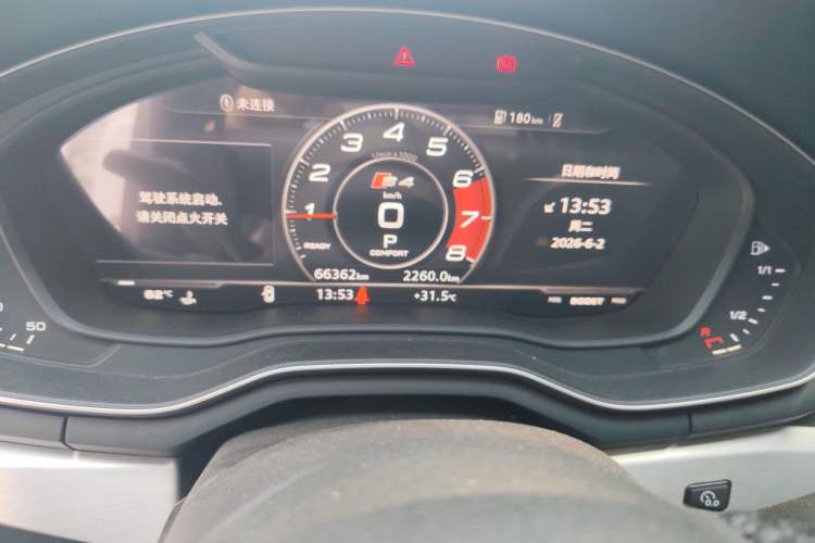 Used Audi A4L 2018 30th Anniversary Edition 40 TFSI Sport Edition Odometer Close Up