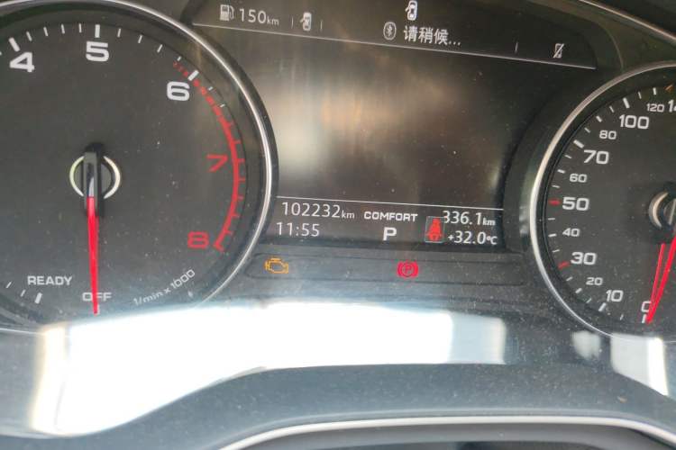 Used Audi A4L 2018 30th Anniversary Edition 45 TFSI quattro Individual Sport Edition Odometer Close Up