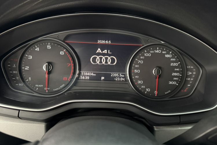 Used Audi A4L 2018 30th Anniversary Edition 40 TFSI Trendy Model Odometer Close Up