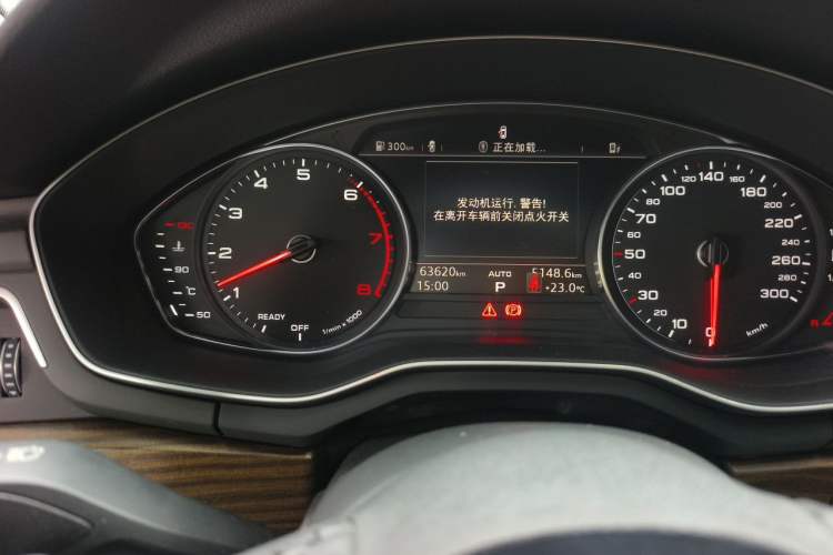 Used Audi A4L 2018 30th Anniversary Edition 40 TFSI Trendy Model Odometer Close Up