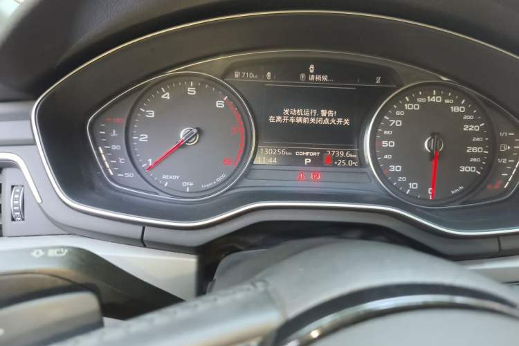 Used Audi A4L 2018 30th Anniversary Edition 40 TFSI Trendy Model Odometer Close Up