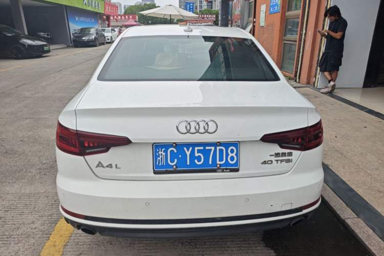 Used Audi A4L 2018 30th Anniversary Edition 40 TFSI Fashion Model Rear