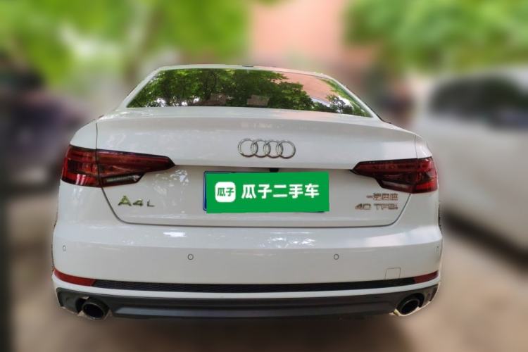 Used Audi A4L 2018 30th Anniversary Edition 40 TFSI Fashion Model Rear