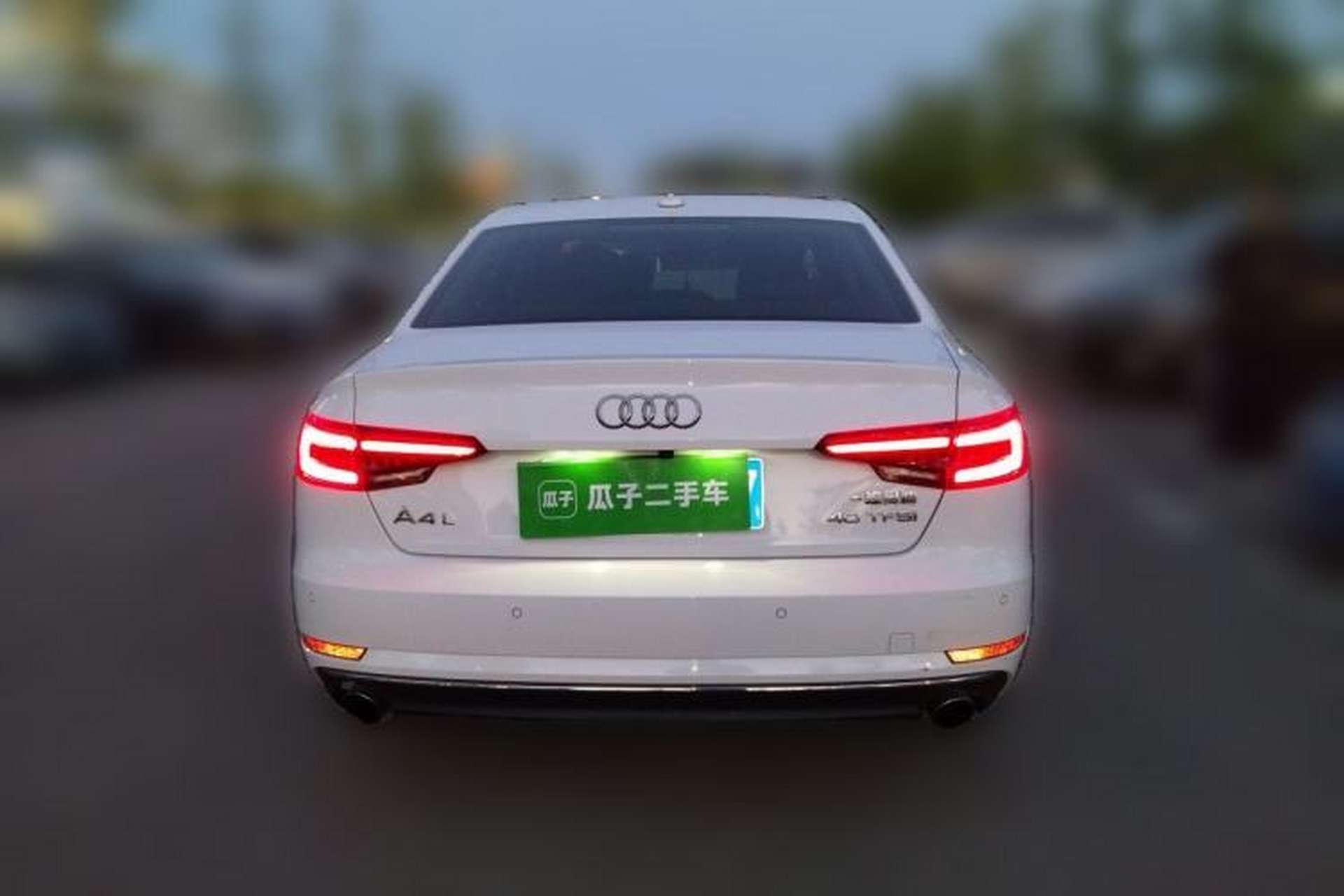Used Audi A4L 2018 30th Anniversary Edition 40 TFSI Trendy Model Rear