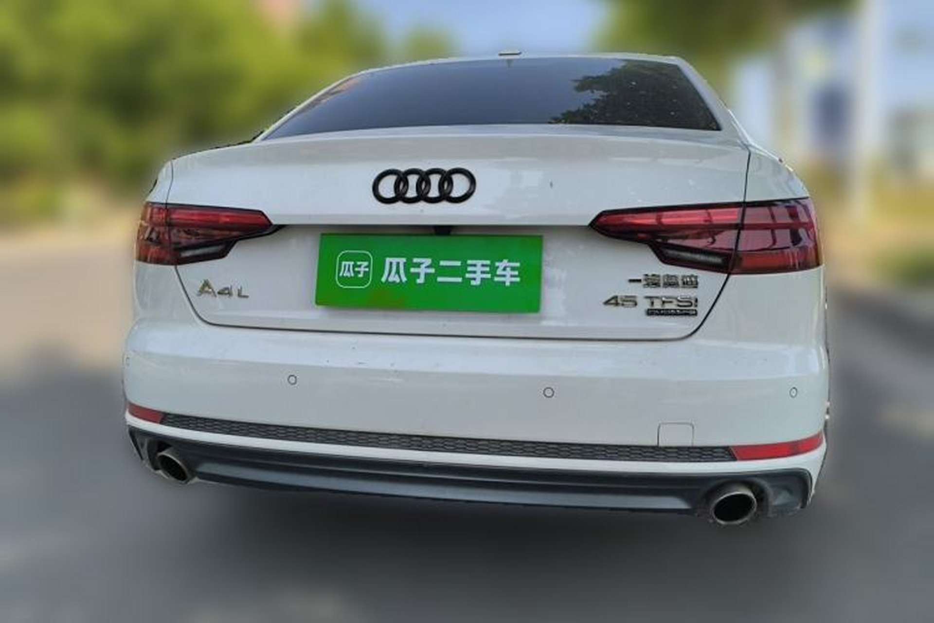 Used Audi A4L 2018 30th Anniversary Edition 45 TFSI quattro Individual Sport Edition Rear