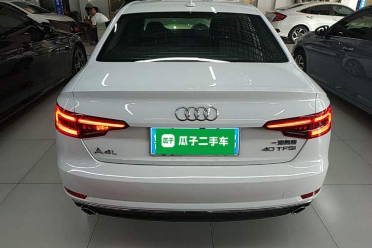 Used Audi A4L 2018 30th Anniversary Edition 40 TFSI Trendy Model Rear