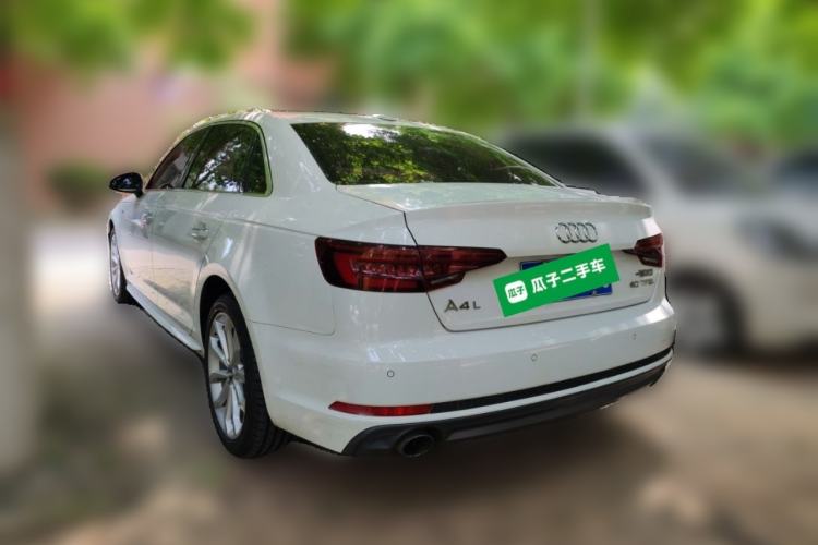 Used Audi A4L 2018 30th Anniversary Edition 40 TFSI Fashion Model Rear Left 45 Deg