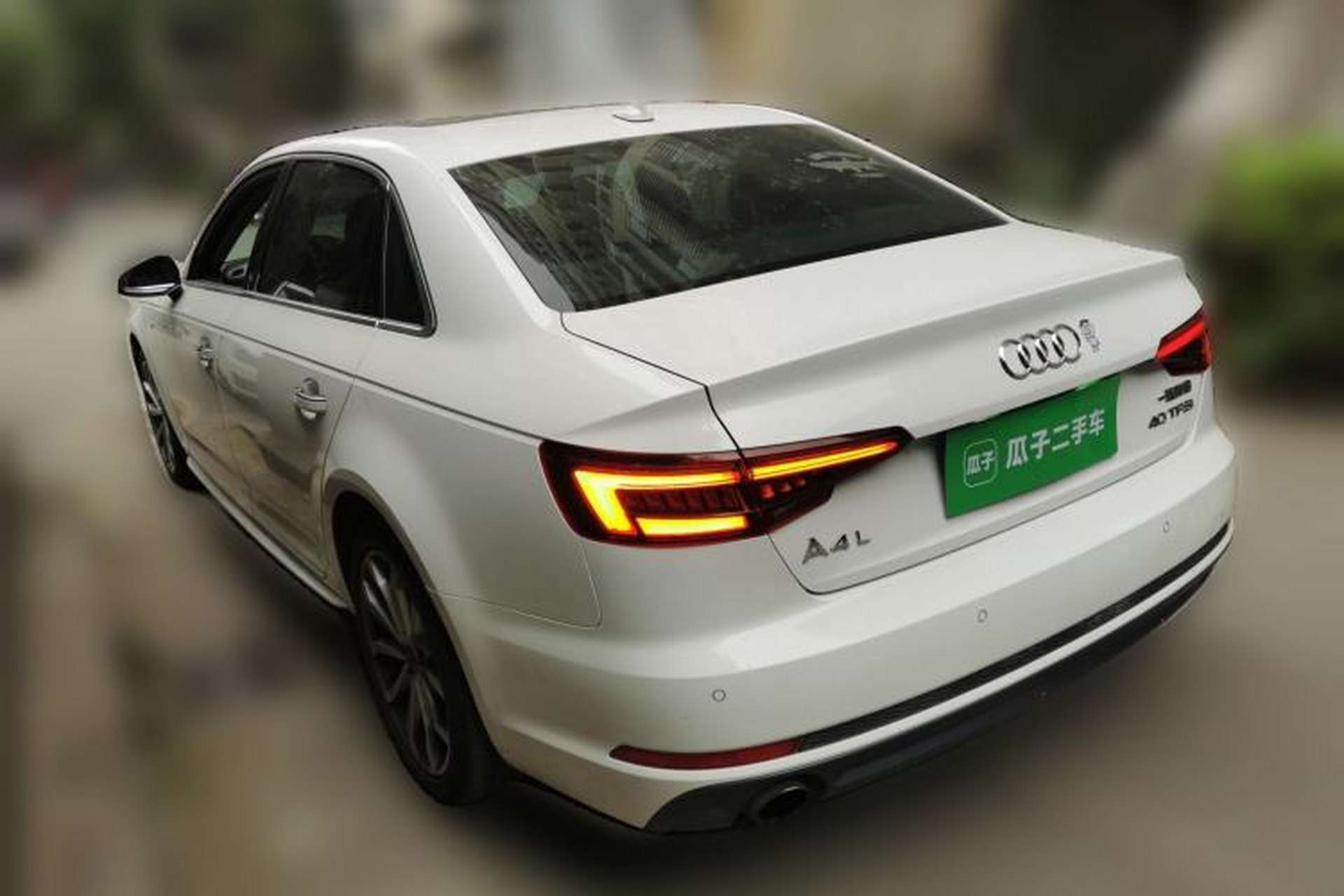 Used Audi A4L 2018 30th Anniversary Edition 40 TFSI Fashion Model Rear Left 45 Deg