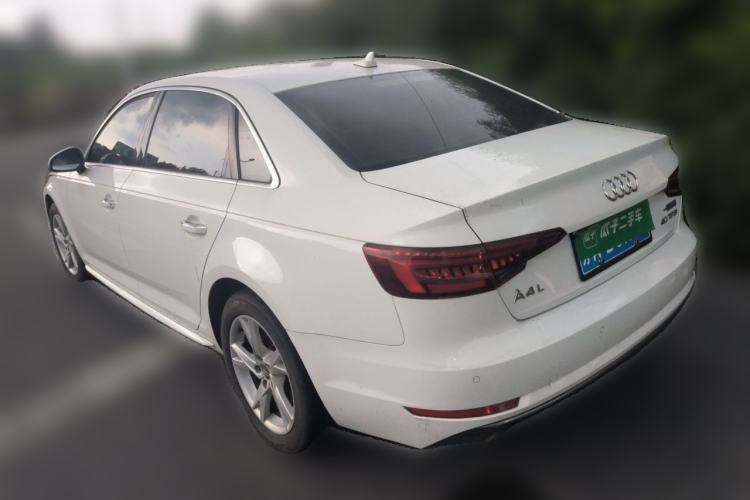 Used Audi A4L 2018 30th Anniversary Edition 40 TFSI Trendy Model Rear Left 45 Deg