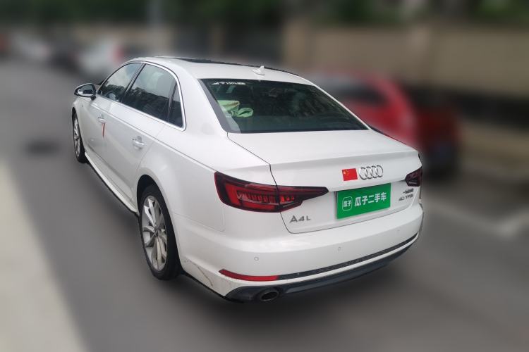 Used Audi A4L 2018 30th Anniversary Edition 40 TFSI Fashion Model Rear Left 45 Deg