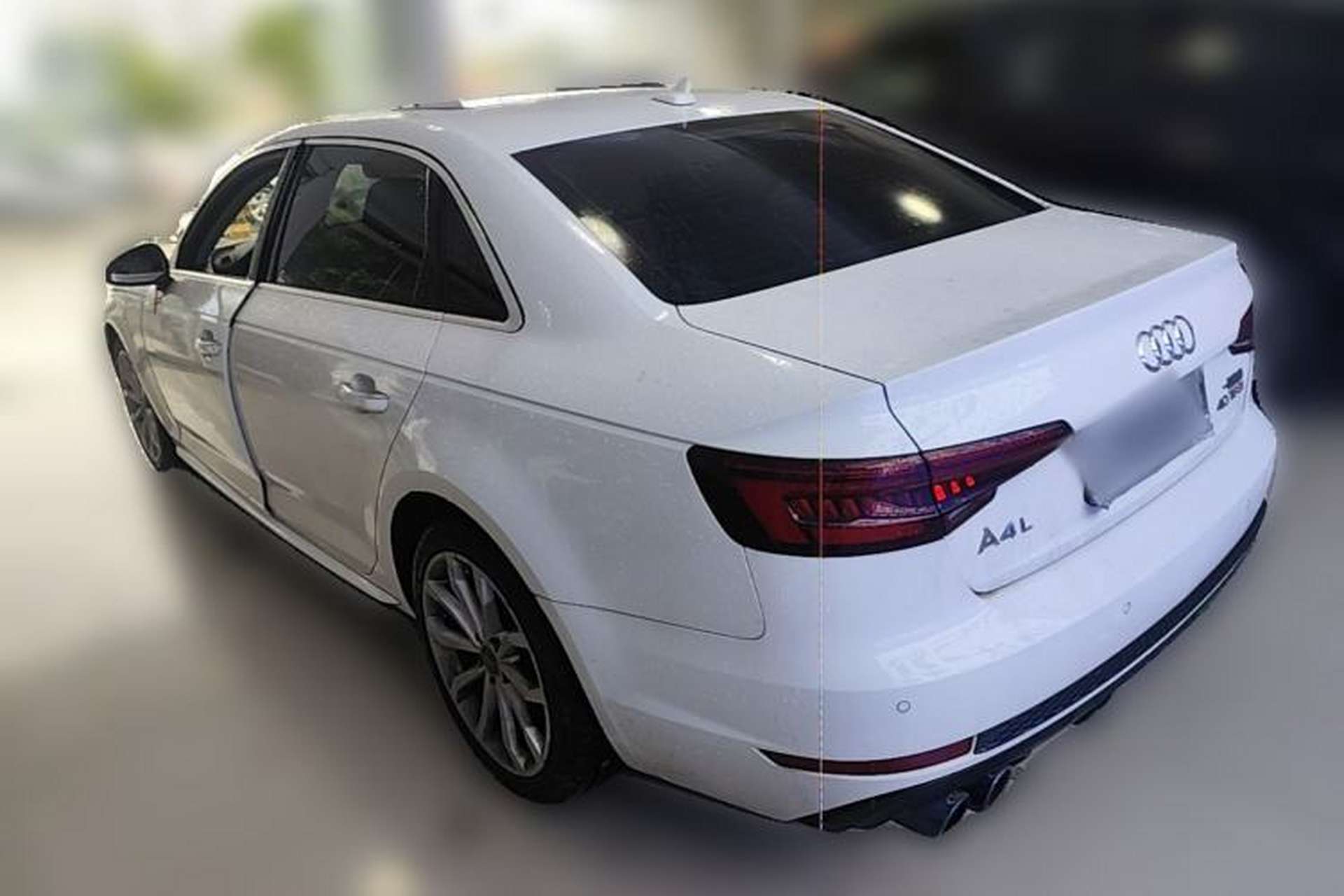 Used Audi A4L 2018 30th Anniversary Edition 40 TFSI Trendy Model Rear Left 45 Deg