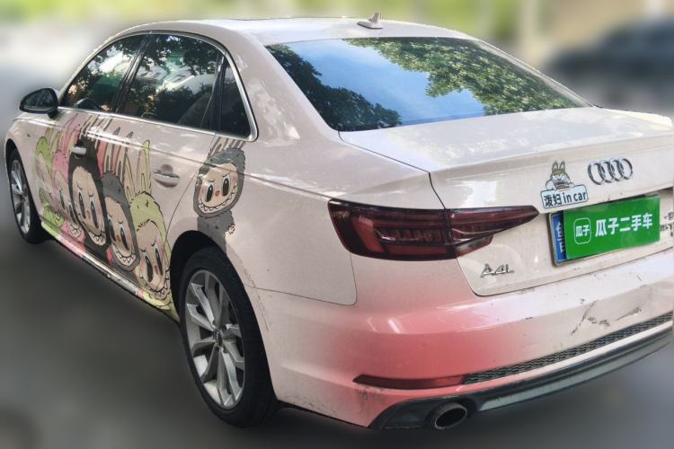 Used Audi A4L 2018 30th Anniversary Edition 40 TFSI Fashion Model Rear Left 45 Deg