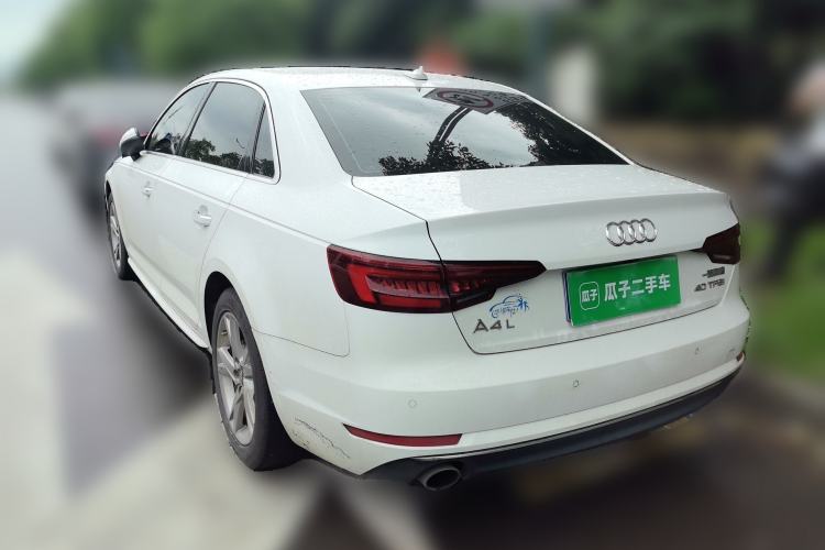 Used Audi A4L 2018 30th Anniversary Edition 40 TFSI Trendy Model Rear Left 45 Deg
