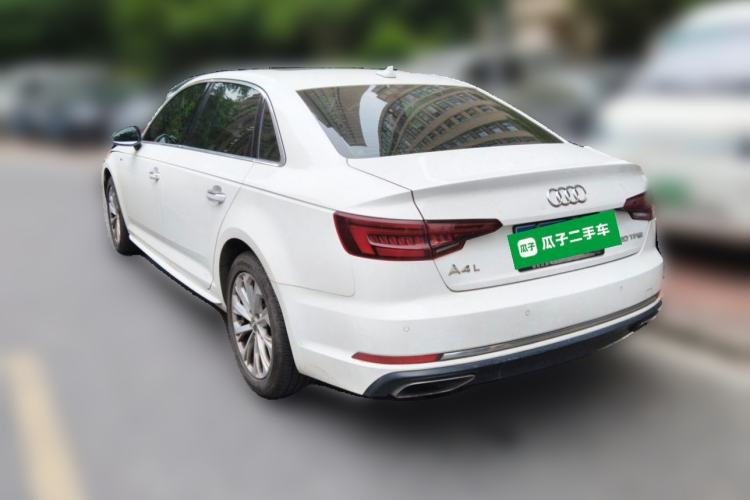 Used Audi A4L 2018 30th Anniversary Edition 40 TFSI Trendy Model Rear Left 45 Deg