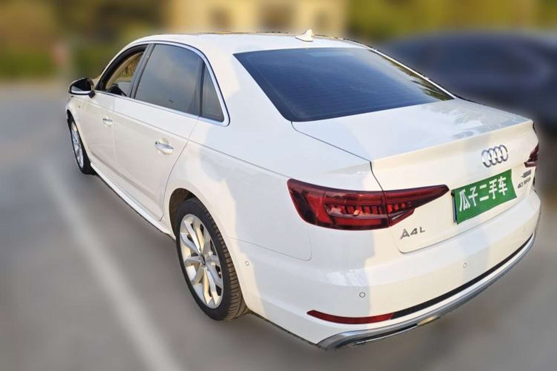 Used Audi A4L 2018 30th Anniversary Edition 40 TFSI Fashion Model Rear Left 45 Deg