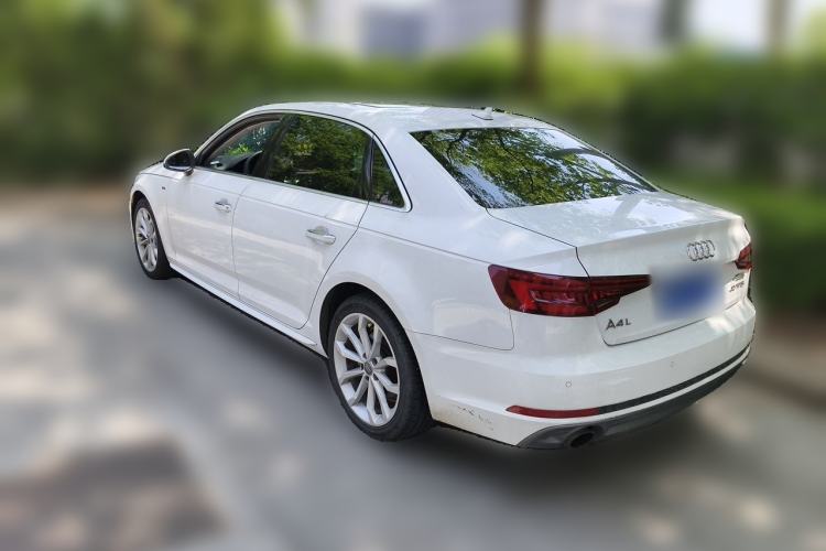 Used Audi A4L 2018 30th Anniversary Edition 40 TFSI Fashion Model Rear Left 45 Deg