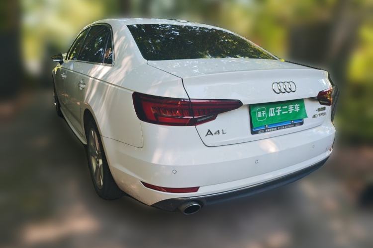 Used Audi A4L 2018 30th Anniversary Edition 40 TFSI Trendy Model Rear Left 45 Deg