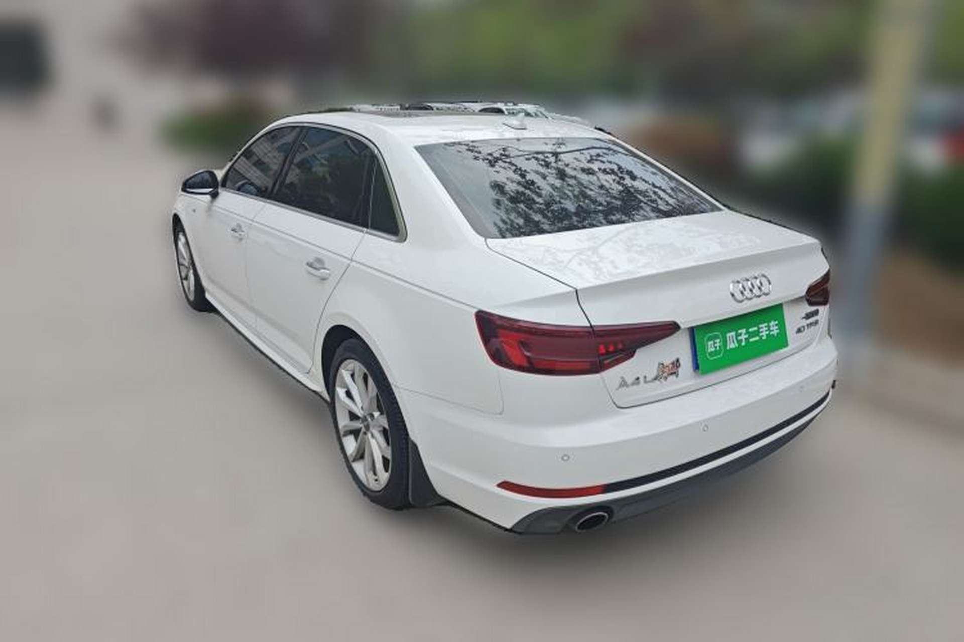 Used Audi A4L 2018 30th Anniversary Edition 40 TFSI Fashion Model Rear Left 45 Deg