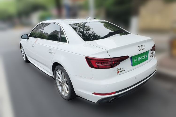 Used Audi A4L 2018 30th Anniversary Edition 45 TFSI quattro Individual Sport Edition Rear Left 45 Deg