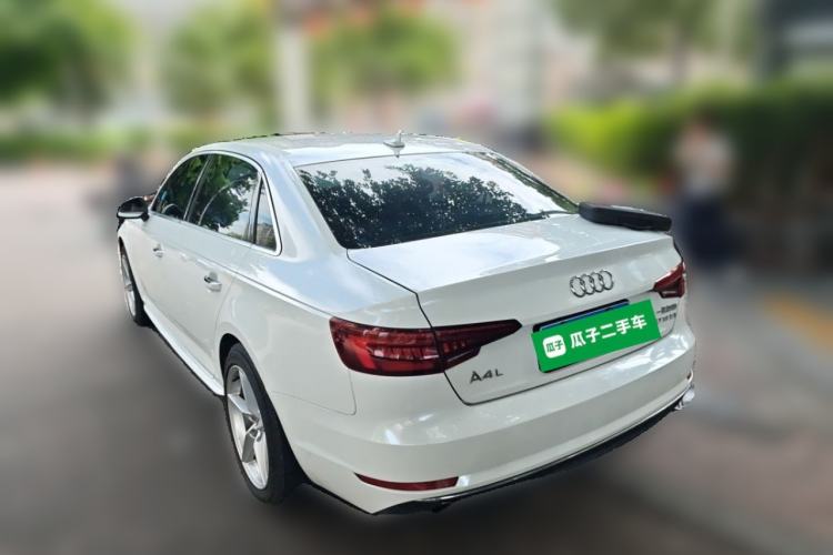 Used Audi A4L 2018 30th Anniversary Edition 40 TFSI Trendy Model Rear Left 45 Deg
