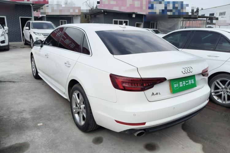 Used Audi A4L 2018 30th Anniversary Edition 40 TFSI Trendy Model Rear Left 45 Deg