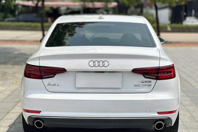 Used Audi A4L 2018 30th Anniversary Edition 40 TFSI Trendy Model Rear