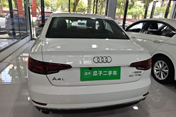 Used Audi A4L 2018 30th Anniversary Edition 40 TFSI Trendy Model Rear