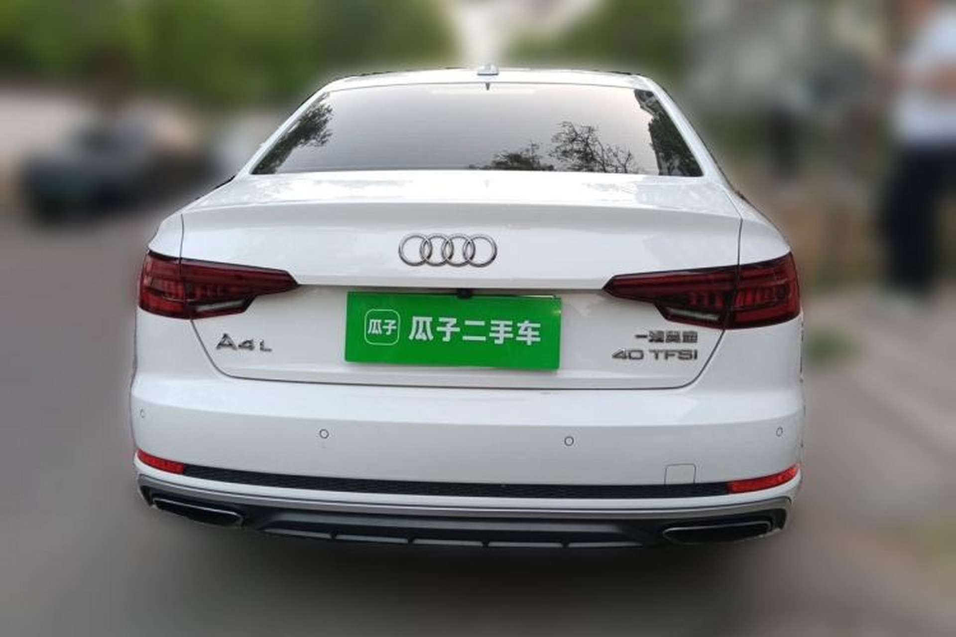 Used Audi A4L 2018 30th Anniversary Edition 40 TFSI Fashion Model Rear
