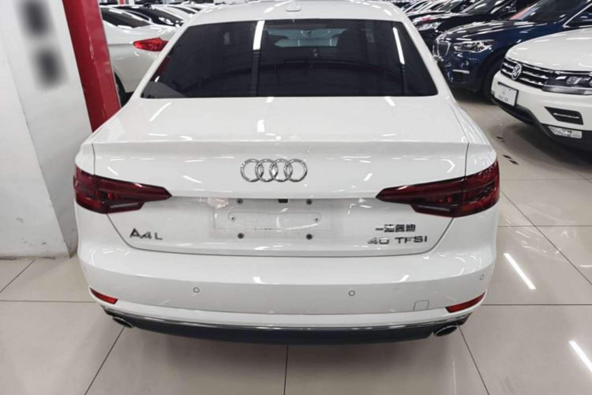 Used Audi A4L 2018 30th Anniversary Edition 40 TFSI Trendy Model Rear