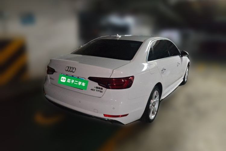 Used Audi A4L 2018 30th Anniversary Edition 40 TFSI Trendy Model Rear Right 45 Deg
