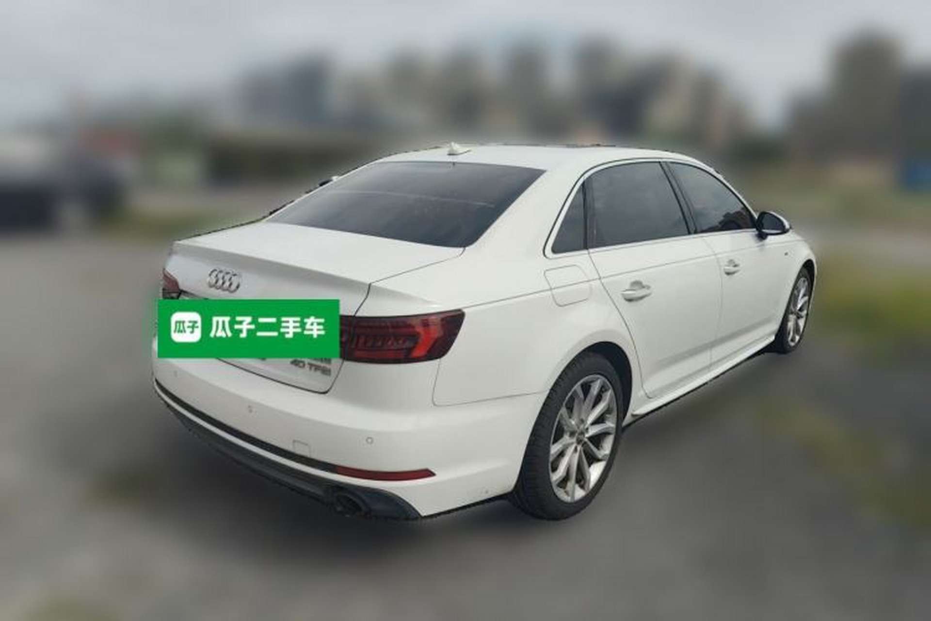 Used Audi A4L 2018 30th Anniversary Edition 40 TFSI Fashion Model Rear Right 45 Deg