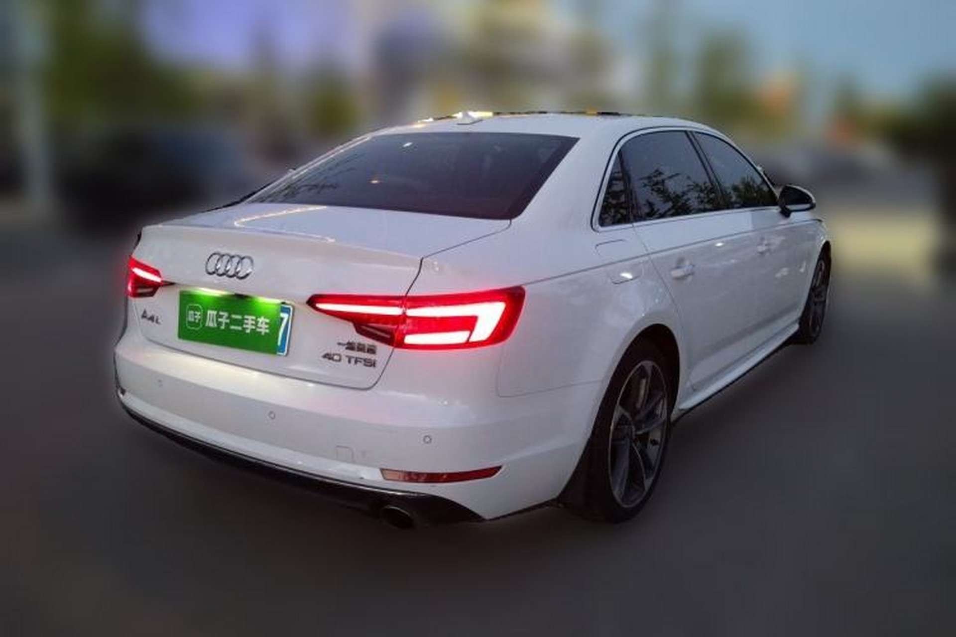 Used Audi A4L 2018 30th Anniversary Edition 40 TFSI Trendy Model Rear Right 45 Deg