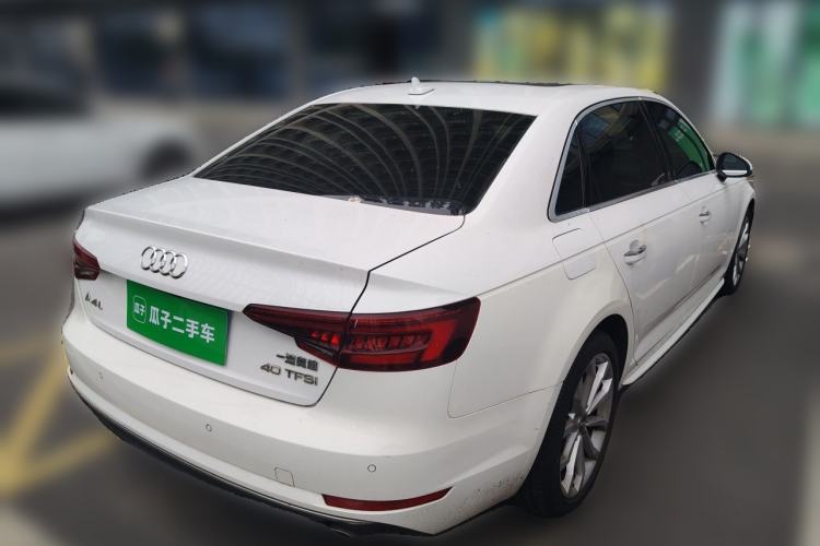 Used Audi A4L 2018 30th Anniversary Edition 40 TFSI Trendy Model Rear Right 45 Deg
