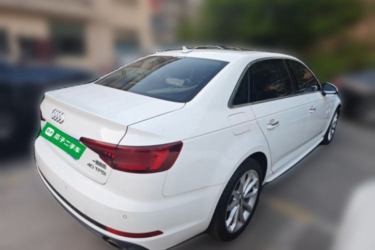 Used Audi A4L 2018 30th Anniversary Edition 40 TFSI Fashion Model Rear Right 45 Deg