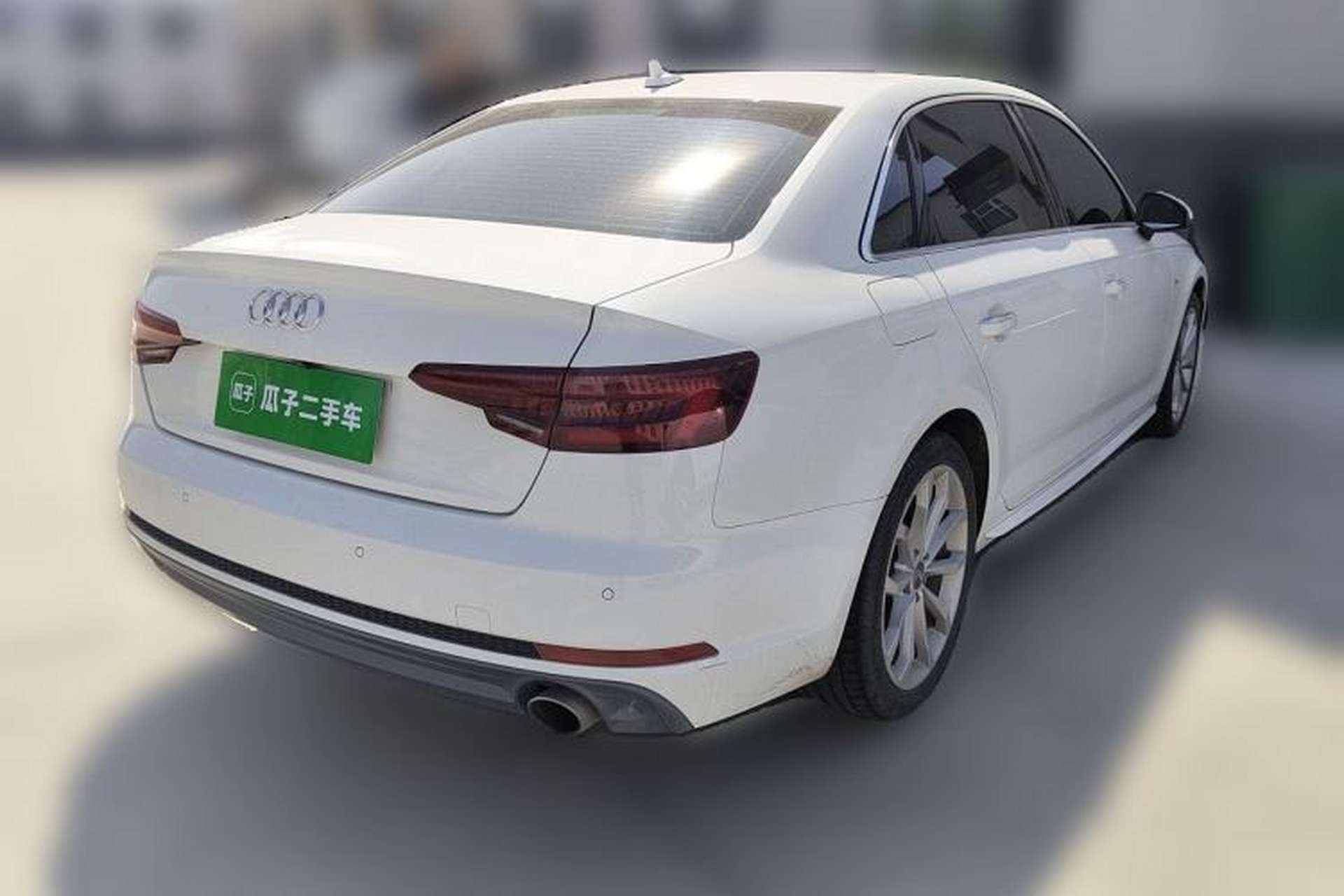 Used Audi A4L 2018 30th Anniversary Edition 40 TFSI Fashion Model Rear Right 45 Deg