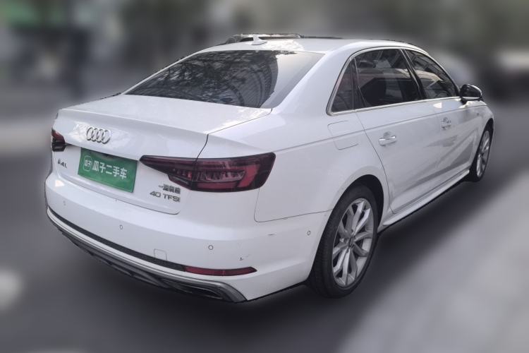 Used Audi A4L 2018 30th Anniversary Edition 40 TFSI Fashion Model Rear Right 45 Deg