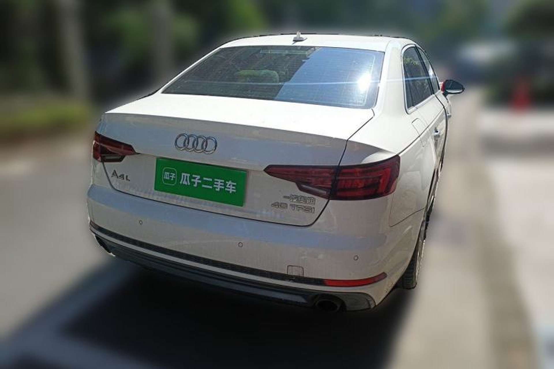 Used Audi A4L 2018 30th Anniversary Edition 40 TFSI Fashion Model Rear Right 45 Deg