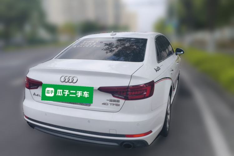 Used Audi A4L 2018 30th Anniversary Edition 40 TFSI Fashion Model Rear Right 45 Deg