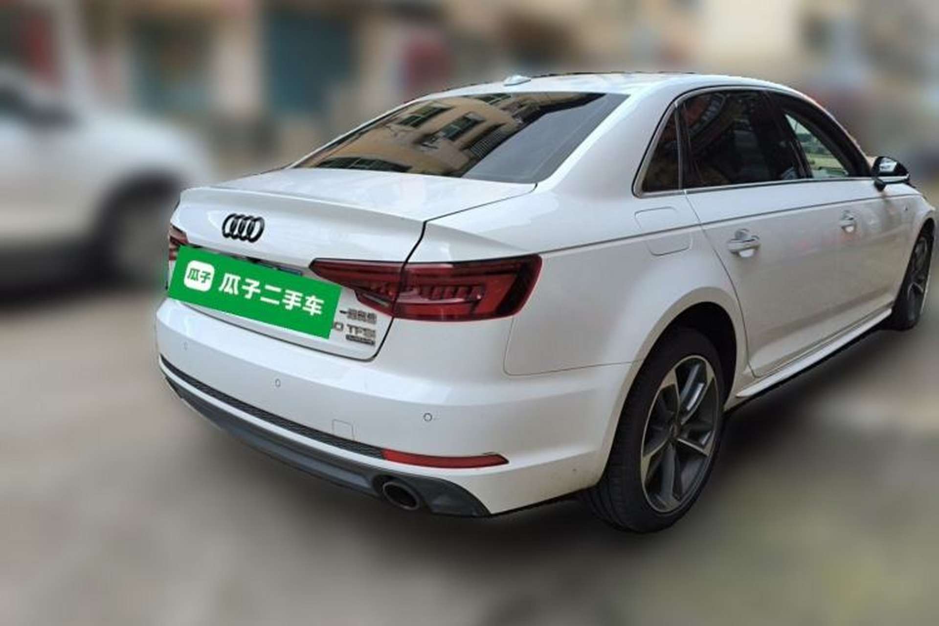 Used Audi A4L 2018 30th Anniversary Edition 40 TFSI Fashion Model Rear Right 45 Deg