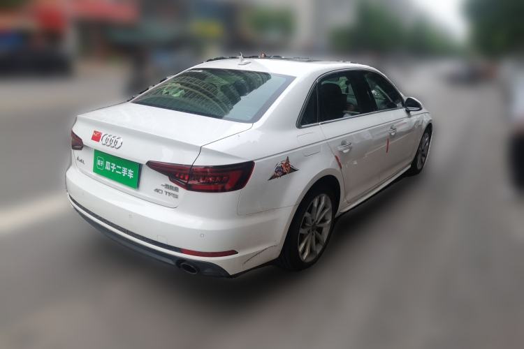 Used Audi A4L 2018 30th Anniversary Edition 40 TFSI Fashion Model Rear Right 45 Deg