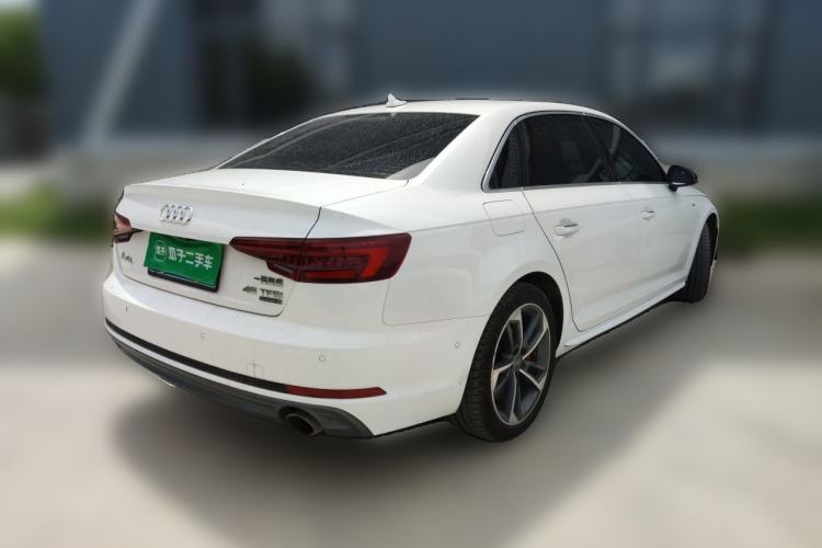 Used Audi A4L 2018 30th Anniversary Edition 45 TFSI quattro Sport model Rear Right 45 Deg