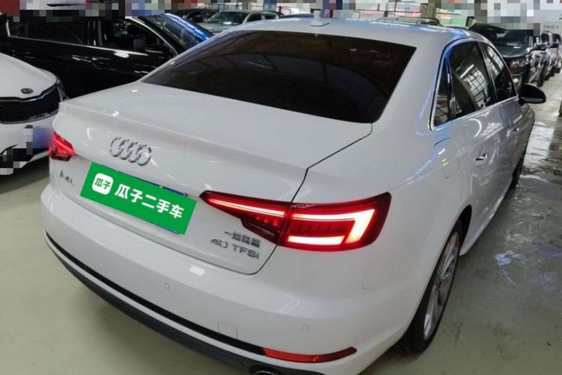 Used Audi A4L 2018 30th Anniversary Edition 40 TFSI Fashion Model Rear Right 45 Deg